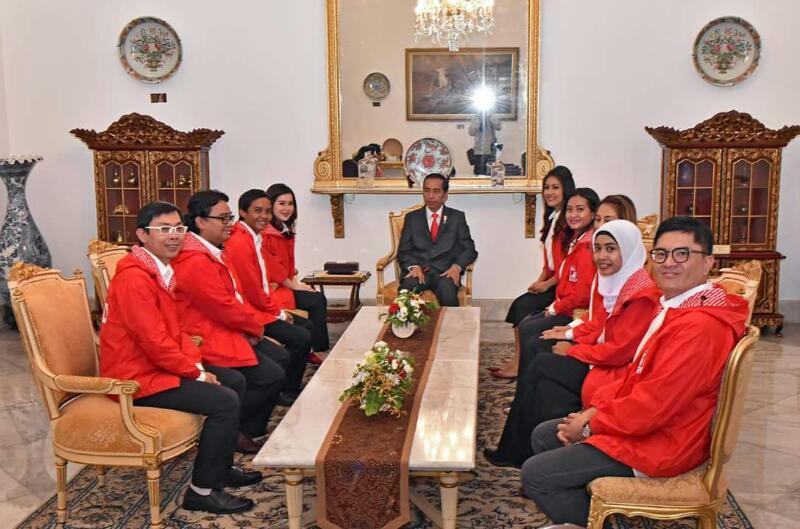 Presiden Jokowi Bersama PSI