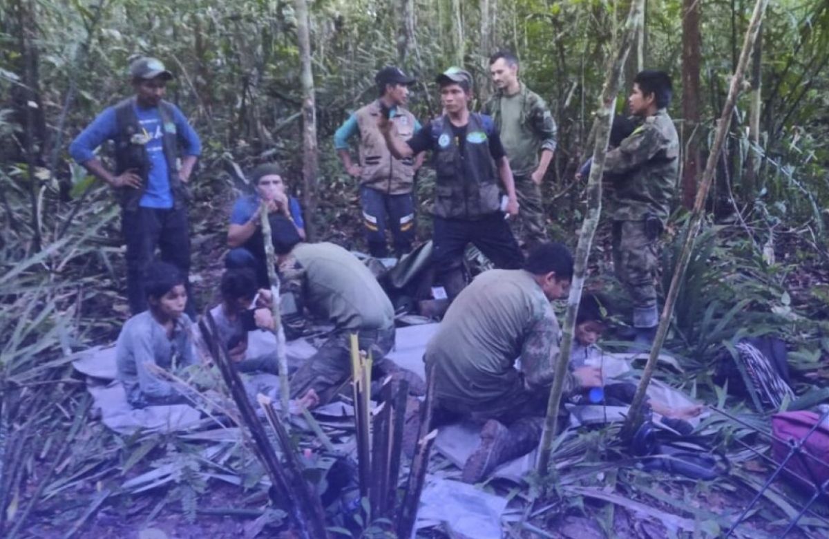 40 Hari Setelah Kecelakaan Pesawat, 4 Anak Suku Huitoto Ditemukan Selamat di Hutan Kolombia